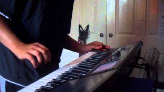 Me Attempting Dream Theater's Shattered Fortress ( space4keys s4k patches lead sounds )