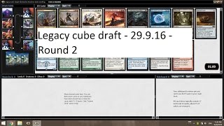 Legacy cube draft – 29.9.16 – Round 2
