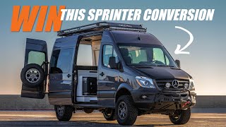WIN this 4x4 Sprinter Van Conversion + $20k Forged4x4 Giveaway