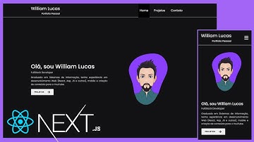 Criando Site de Portfólio Pessoal com NEXT.JS! 🔥 (React.JS, Styled Components, API)