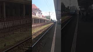 Tren RE 11058 Iasi-Brasov/Regio Calatori in statia Buzau.