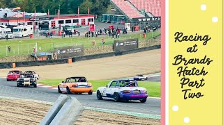 Weekend Vlog | Mazda MX-5 Championship Finale | Brands Hatch | October 2021 | Part Two