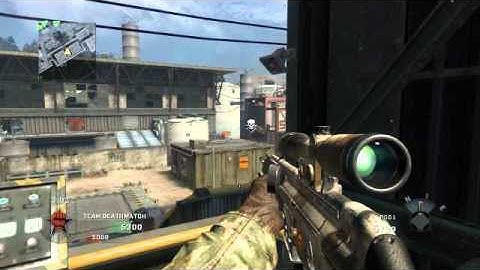 Call of Duty Black Ops: PSG-1 Sniper Rifle Post-Patch Gameplay