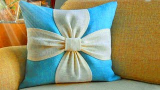 Sew a Turkish pillow in the easiest way / Pillowcase with butterfly