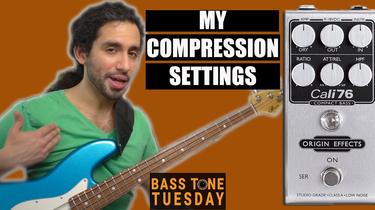 Origin Effects Cali 76 Compact Bass Compressor Pedal Demo - YouTube