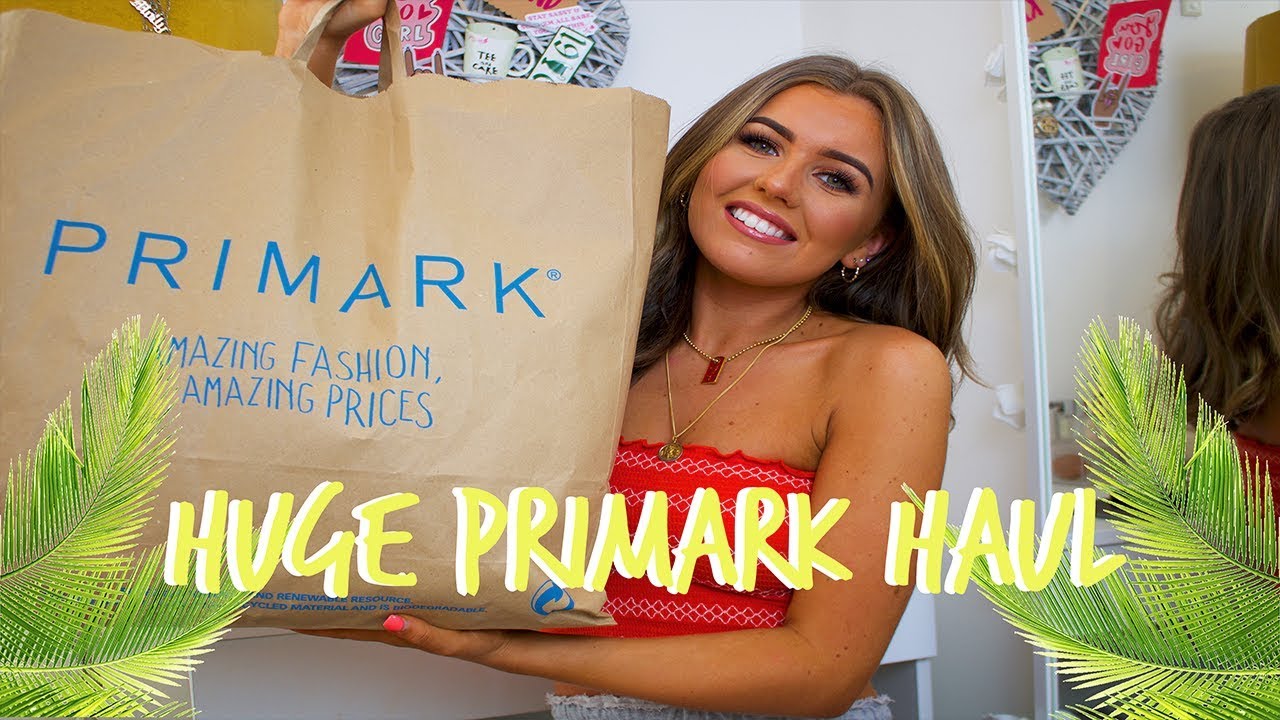 HUGE SUMMER PRIMARK HAUL | MISS MOLLY