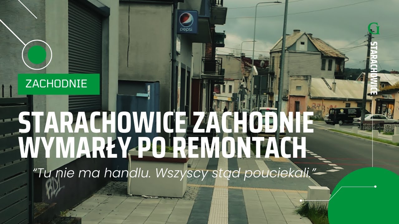 Starachowice Zachodnie wymarły po remontach | Handel nie przetrwał utrudnień 🚧