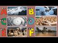 A to Z Natural Disasters for Kids | Disaster Alphabet Poem | ABC Learning Educational Video