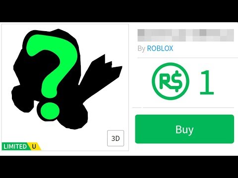 I M Selling My Best Roblox Item For 1 Robux Go Buy It Youtube