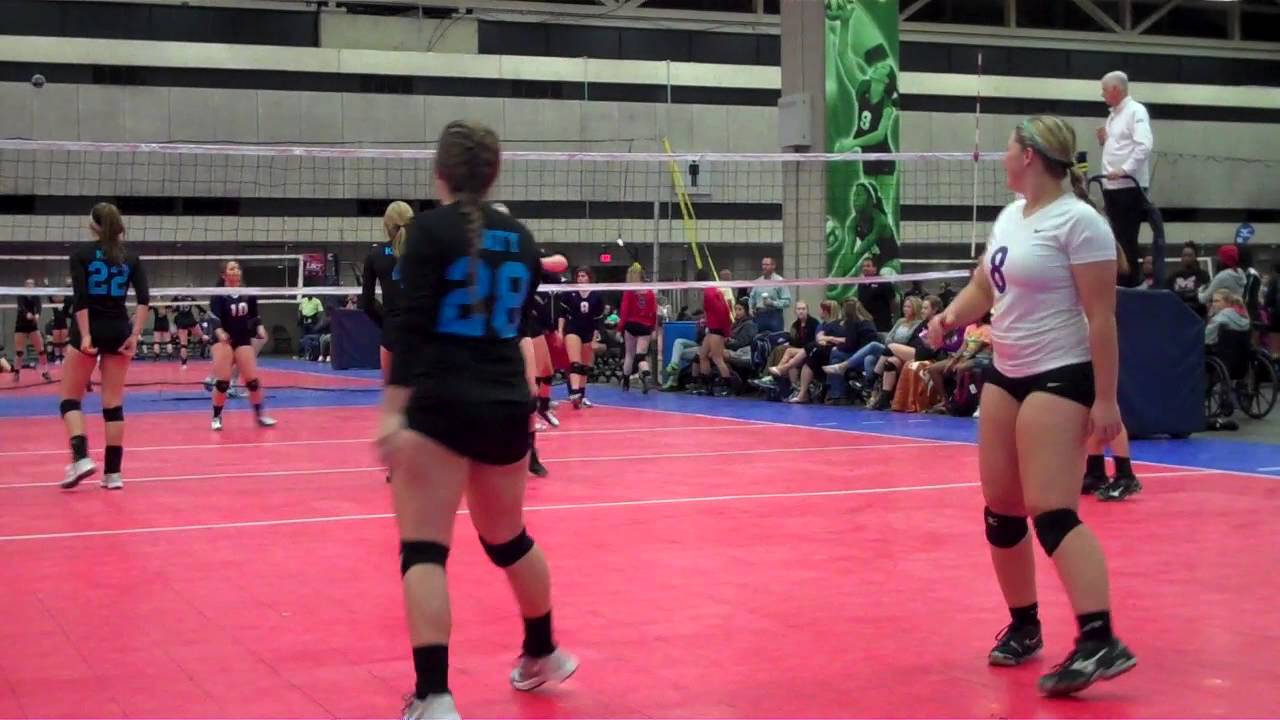 Katy Volleyball Academy 17 Black LSC 2015 YouTube