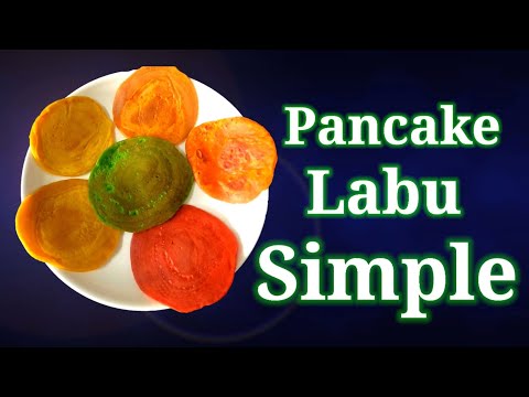 Cara-cara membuat Pancake Labu Simple