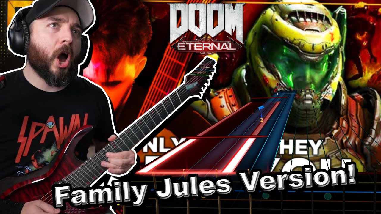 This Version Goes Even Harder! DOOM: Eternal - The Only Thing They Fear Is You | Rocksmith Guitar