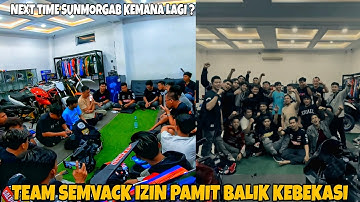 PERJALANAN PULANG TEAM SEMVACK KE BEKASI