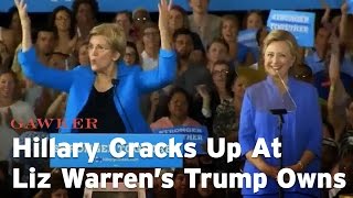 Hillary Cracks Up At Liz Warren's Trump Owns by Gawker 767 views 7 years ago 1 minute, 38 seconds