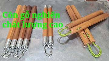 3 loại côn gỗ nghiến Toankungfu