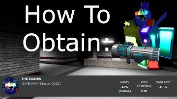 BEAR* | How To Unlock Eggmin And Obtain "THE EGGMIN"