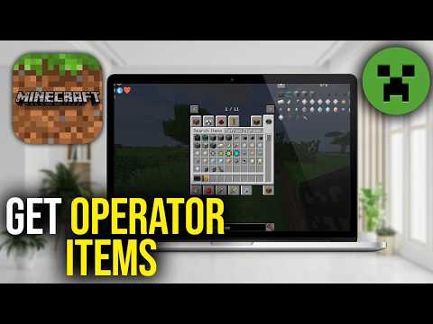 How To Get OPERATOR ITEMS In Creative inventory - Minecraft Java