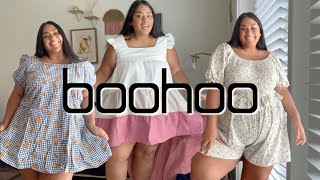 Boohoo Summer Try On Haul - Plus Size Dresses - Part 1