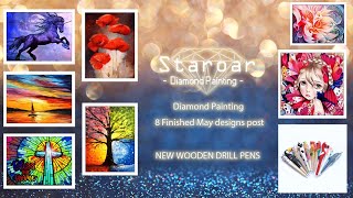 Staroar| 8 Finished Diamond Painting - May designs and New Released Drill Pens screenshot 4