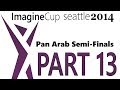 Part 13 - Announcing the Winners - Microsoft Imagine Cup Pan-Arab Semi-Finals 2014