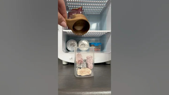 restock my mini fridge with me! 🍬☁️ #asmr #satisfying #restock #minifridge #organization #aesthetic