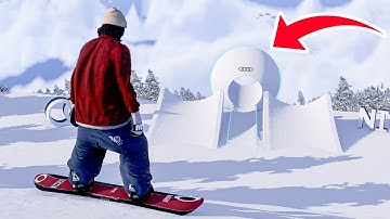 The PERFECT Video Game Snowboard Park | SHREDDERS