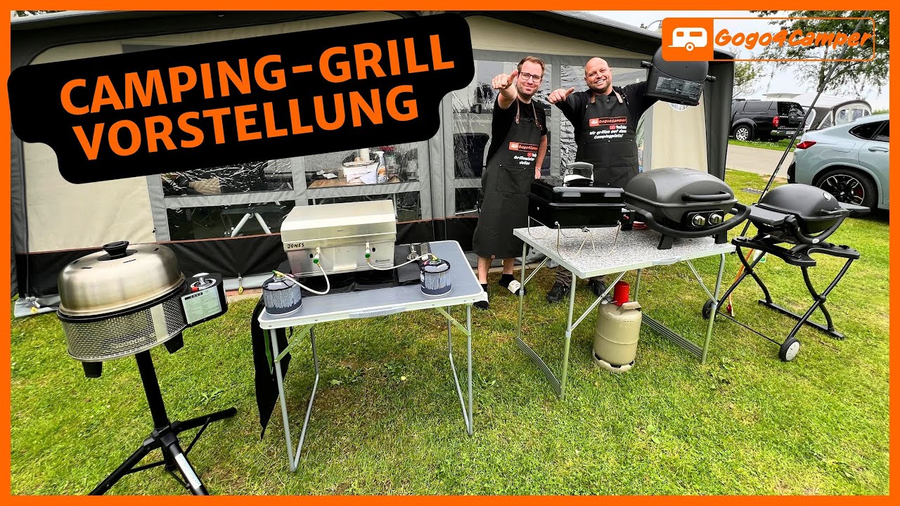 Vorstellung & Test von 6 Campinggrill's - Vom Mini Camping Grill bis groen  Doppelbrenner mit Haube
