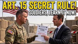 LAWYER: The Hidden Article 15 Rule Most Soldiers Learn Too Late