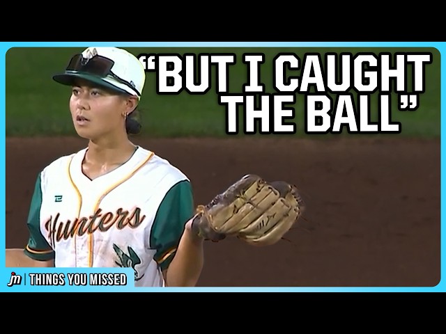 Thumbnail for Umpire wasn't paying attention when the shortstop caught the ball | Things You Missed