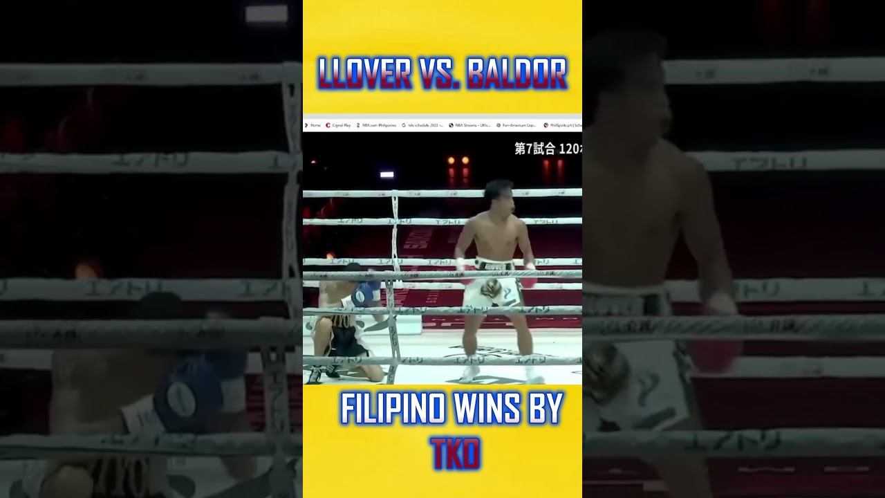 КОГДА КЕННЕТ ЛЛОВЕР ФИНИШИРУЕТ ЛУЧАНО БАЛЬДОРА В 4-М РАУНДЕ