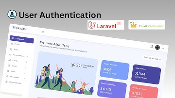 Laravel 11 Authentication with Email Verification - Full Guide for Secure User Signup!