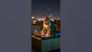 They Laughed at His Game... Until THIS Happened 🐰💻 #rabbit #GameDev #codinglife #bunny #shorts #fyp