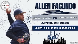 Allen Facundo Vs. Jersey Shore BlueClaws 4/30/26