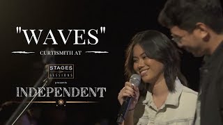 Curtismith - "Waves" ft. Erica Tolentino Live at the Stages Sessions' INDEPENDENT chords