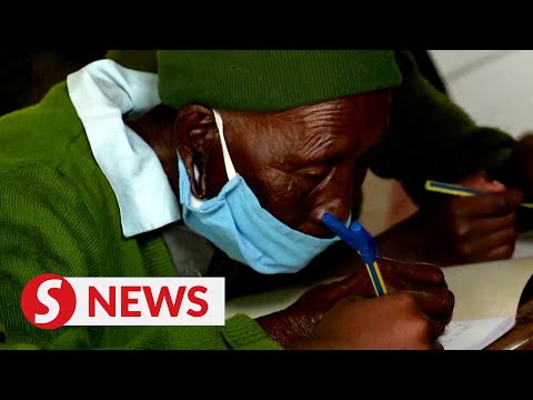 98-year-old Kenyan woman goes back to school