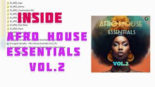 INSIDE AFRO HOUSE ESSENTIALS VOL.2 SAMPLE PACK [Keinemusik, Adam Port]