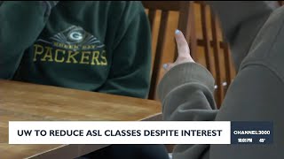 UW-Madison students advocate for American Sign Language education after classes are reduced despite