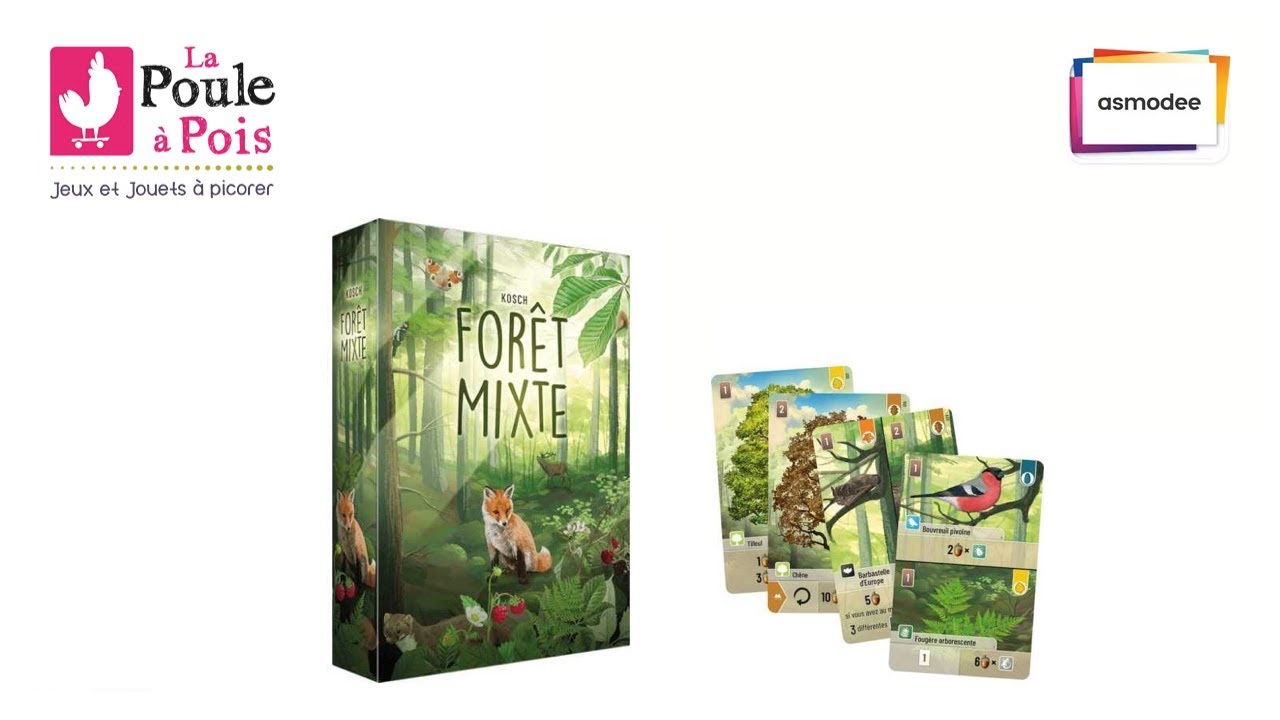 Forêt Mixte - Jeu de stratégie et de gestion de main