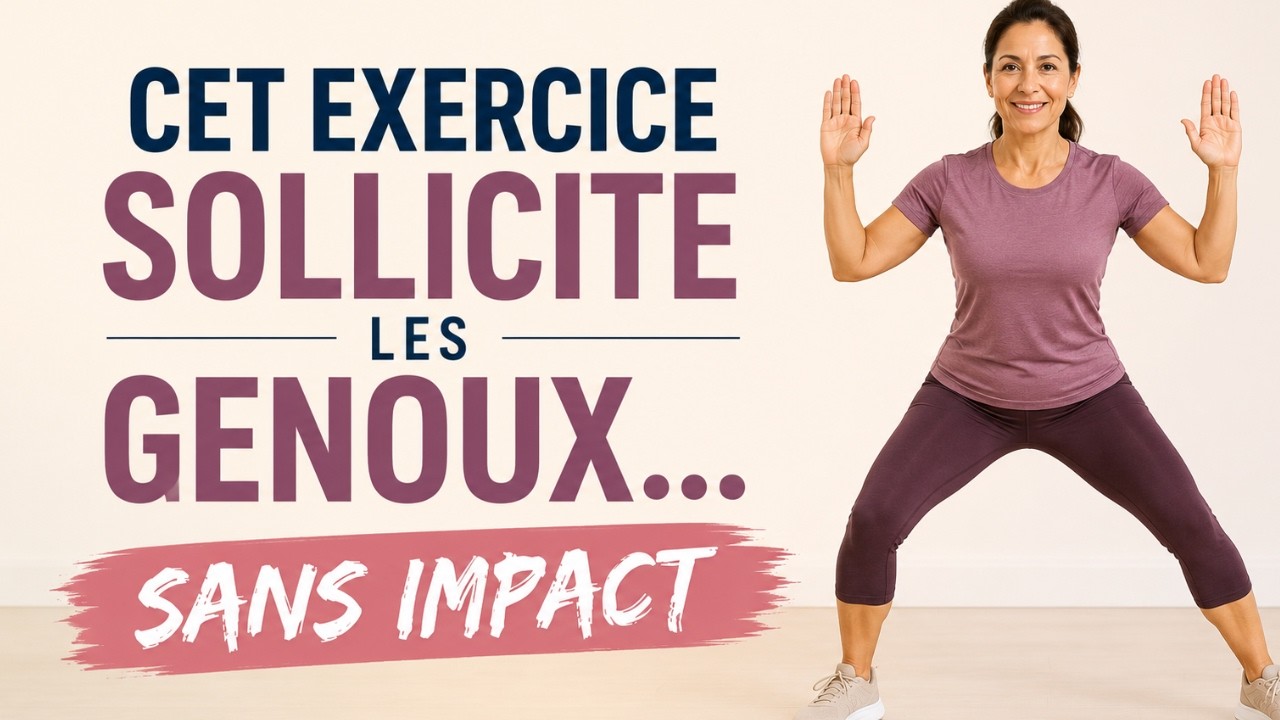 Cet exercice sollicite les genoux… sans impact !