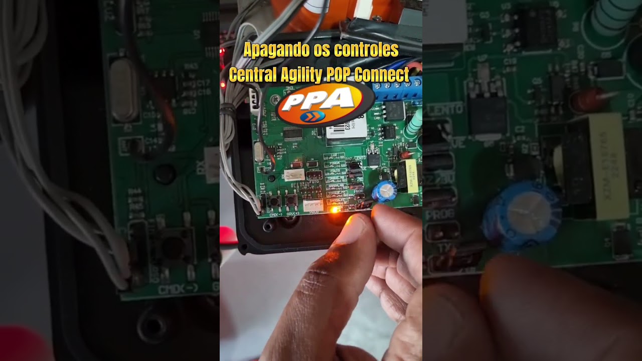 Padrão de fábrica e apagar os controles Central Agility POP PPA 