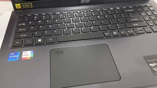 Acer Aspire 5 15.6 inch i7 1165G7/16GB/512GB SSD Laptop - Black Un