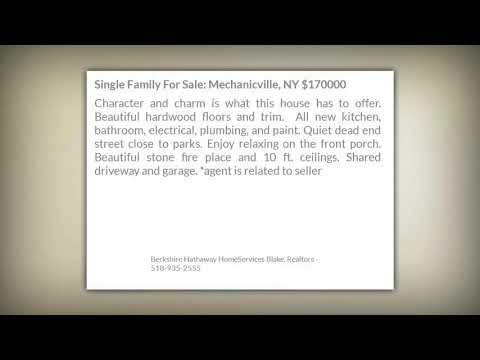 45 Green St, Mechanicville, NY home video tour