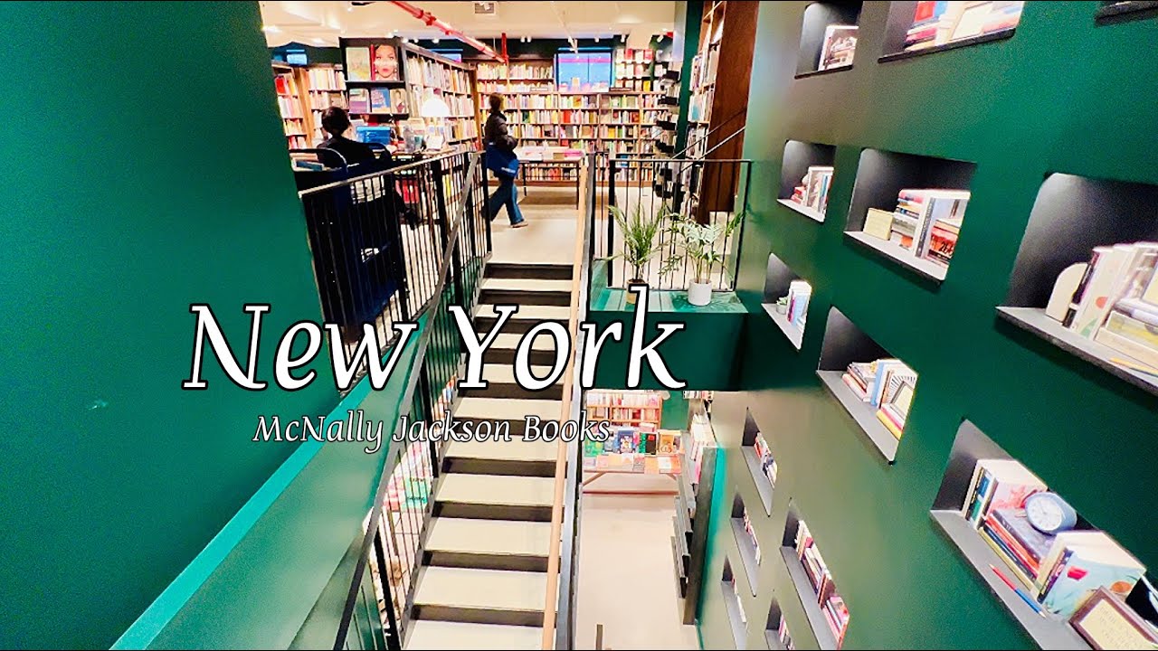 [4K] "NYC Must-See Beautiful Bookstore McNally Jackson Books📚 Walking Tour" 🐲