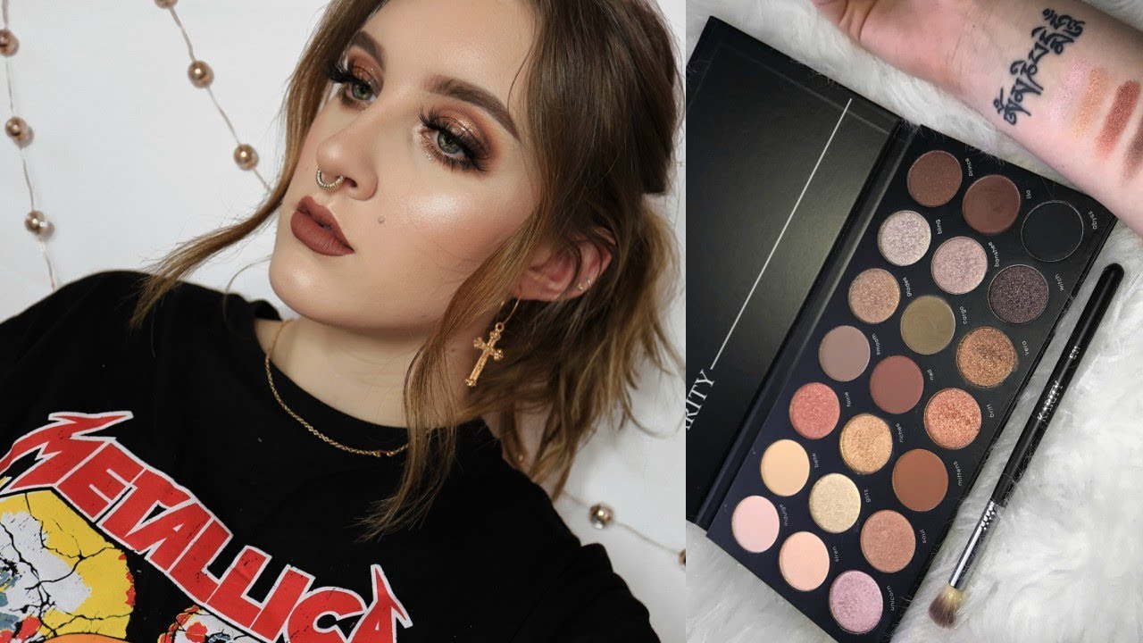 BEST AFFORDABLE Eyeshadow Palette?! Karity Cosmetics YouTube
