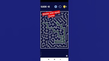 maze and more game ke level 63 ko kaise khele | how to watch level 63 #shortsfeed#shorts