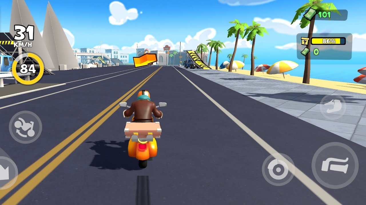 Moto City Mad Bike Delivery Android Gameplay | New Bike Games Ultra High Graphics