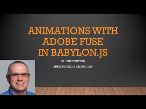 Creating glTF Animations with Adobe Fuse for BabylonJS