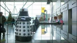 Bbc One Christmas Ident - Come Fly With Me And Dalek