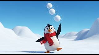 Penny Penguin's Snowy Day Song | Winter Fun for Kids