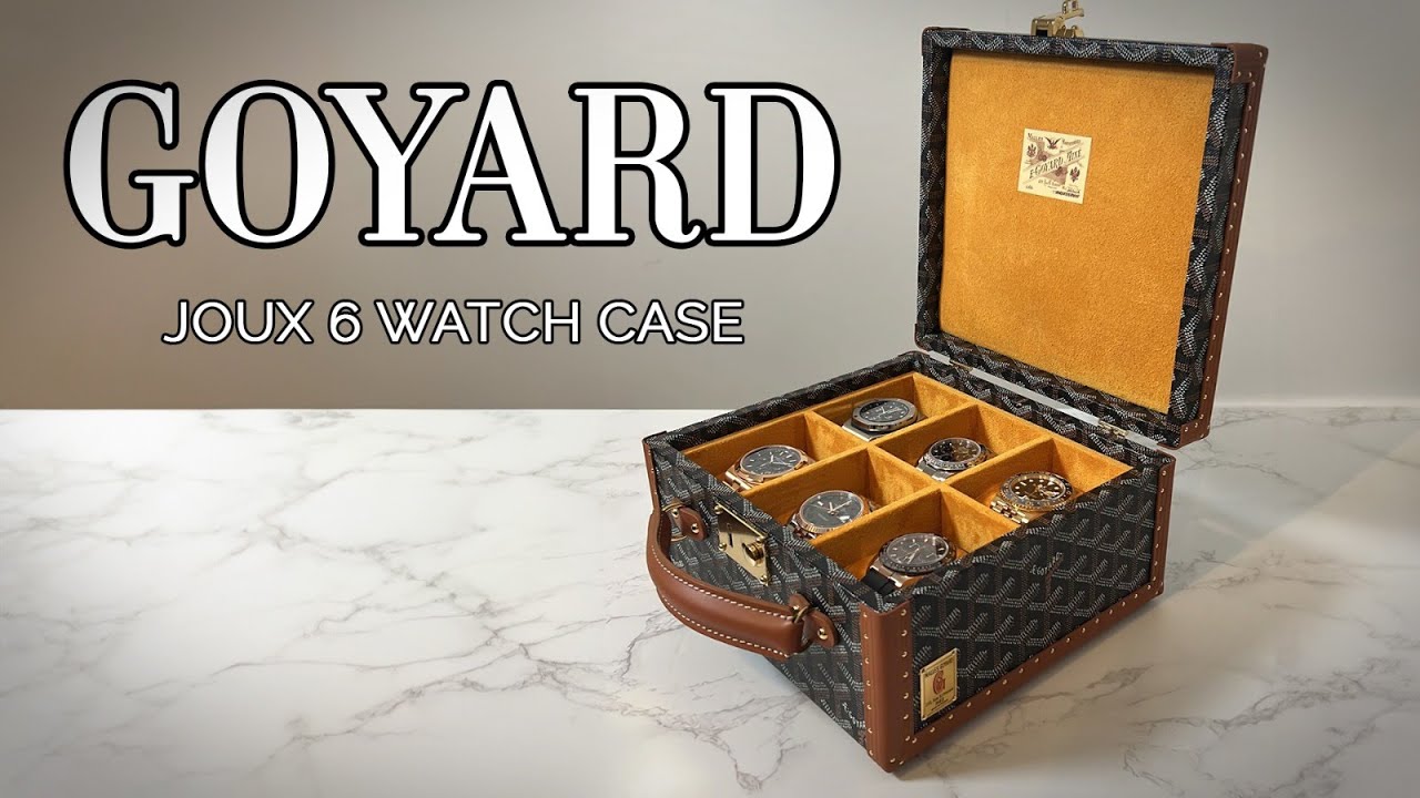 Luxurious Louis Vuitton watch cases are the perfect abode for your